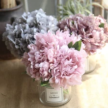 5 шт., искусственные цветы, пионы, букет, искусственные цветы, настоящий сенсорный цветок для свадебного декора, венок, сальник, украшение для дома