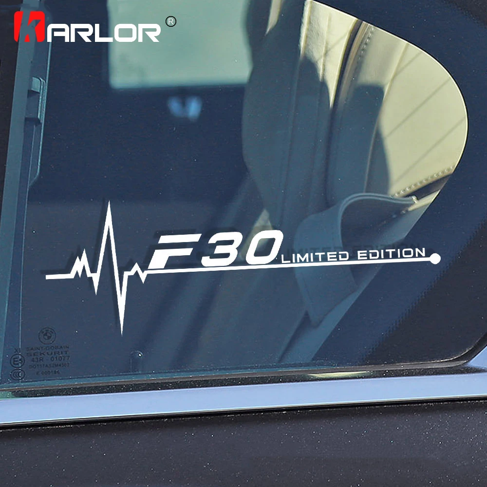 2pcs/lot Auto Car Window Door Stickers And Decals For BMW F10 F30 F45