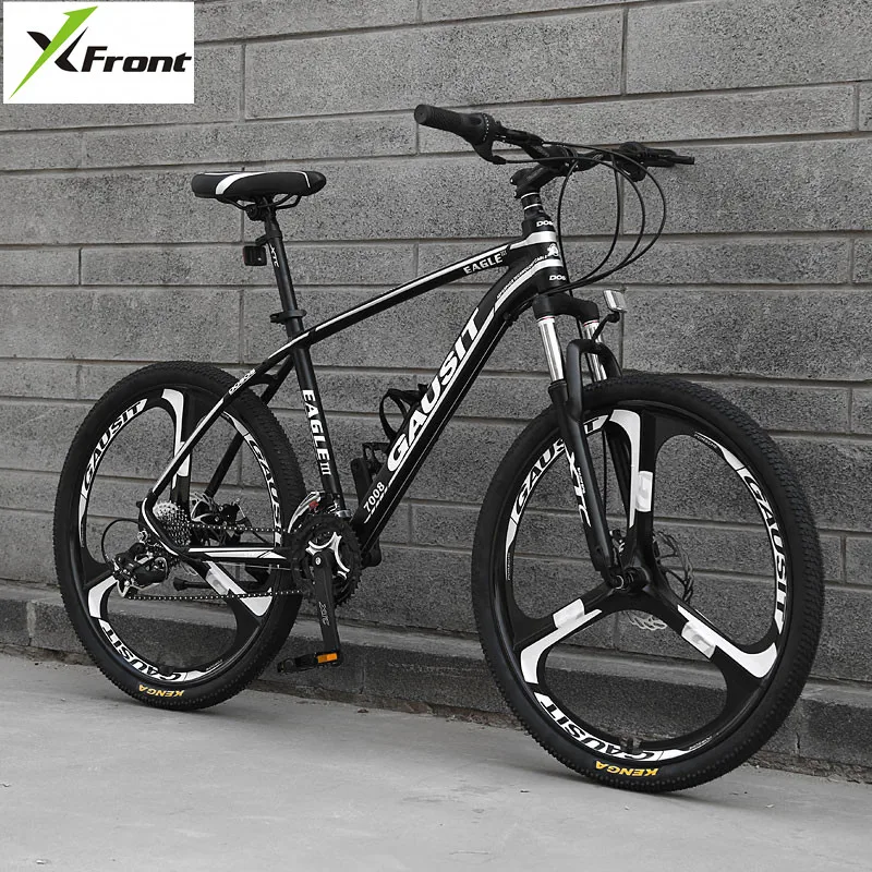 26" FRONT DISC Mountain Bike Cycle Wheel BLACK 