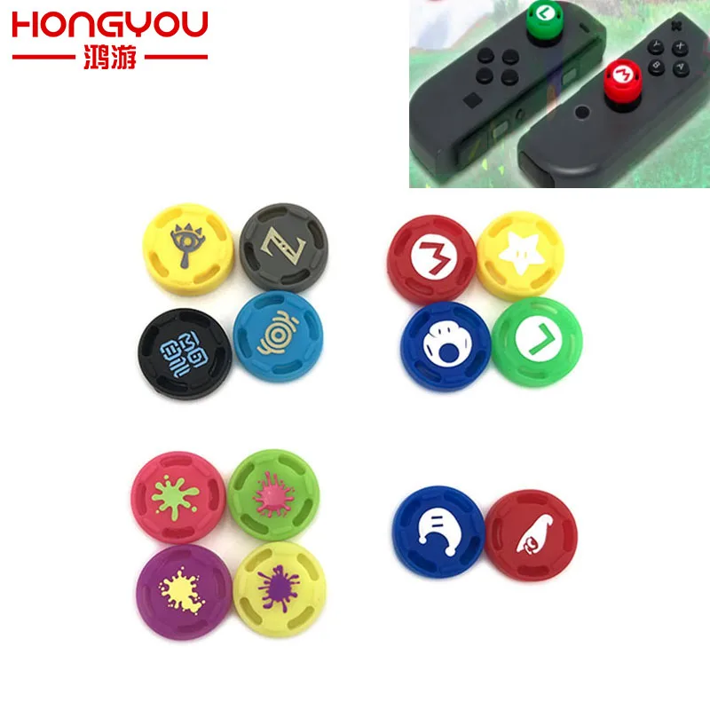 100pcs for Nintend Switch NS JoyCon Controller Sticks Cap Skin for Joy Con Cover Silicone Analog