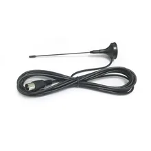 DVB-T suck антенна для внутреннего ТВ антенна магнитная база 3 м Кабельное ТВ коннектор