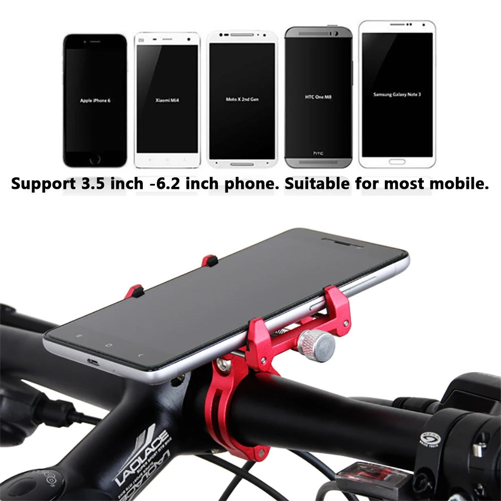Gub алюминиевый MTB велосипедный руль для мобильного телефона Gps Держатель фиксированный мотоцикл для iPhone samsung велосипедные аксессуары