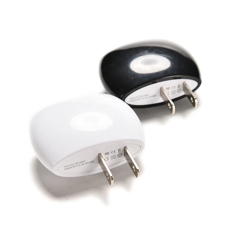 

2018 US Plug 2 Dual USB Port 2.1A Travel Wall Charger Adapter For Mobile Cell Phone Tablet USB Power Cable Electronics
