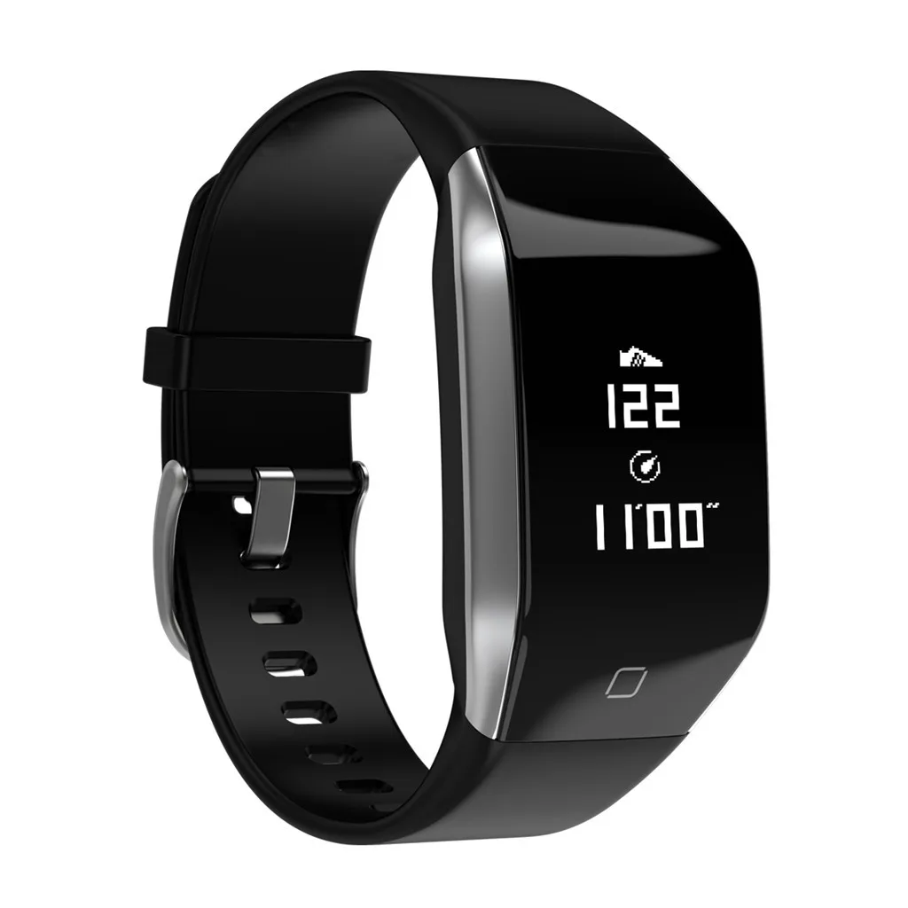 Сердечной активности шаг изогнутые поверхности дизайн Smart Bracet дети Для женщин Для мужчин для Amazfit Bip Smartwatch Smartband Смарт часы