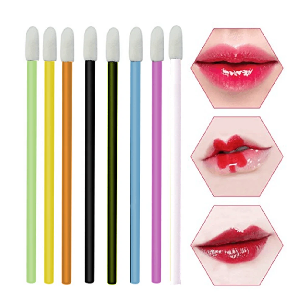 

1000 PCS Disposable Lip Brush Gloss Wands Applicator Perfect Best Make Up Tool