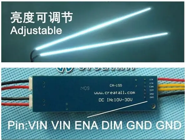 20PCS Free Shipping 540mm Adjustable brightness