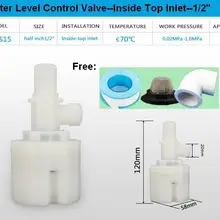 1/" верхний вход встроенный/внутренний Автоматический Поплавковый клапан регулятор уровня воды клапан для бассейна резервуара для воды