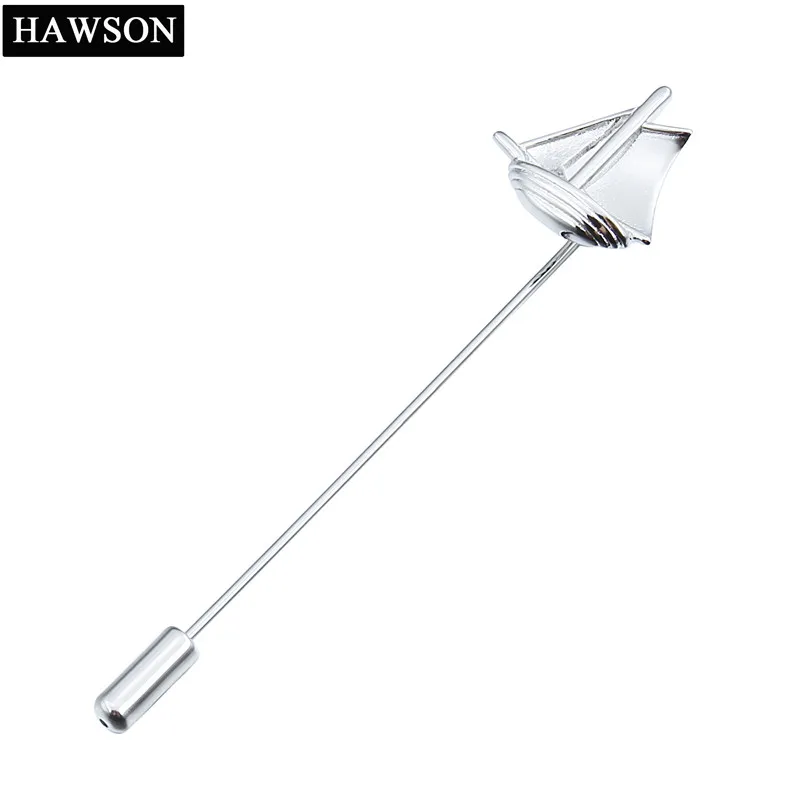 

1 Piece Sailing Ship Pattern Plain Metal Pins For Men or Women Gift For Wedding and Party