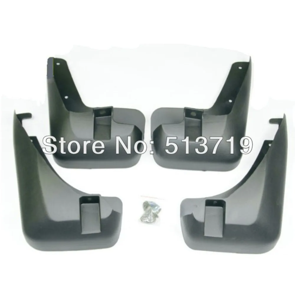 Dongzhen 4PCS Auto Mud Guard Splash Flap Car Kit Mudguard Mudflaps