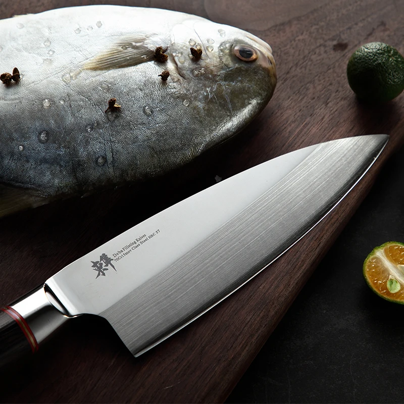 Японский Нож для головы рыбы Deba, нож для лосося, сашими, суши, для приготовления филе, ножи для суши, Кливер, лосось, мелкий пилинг