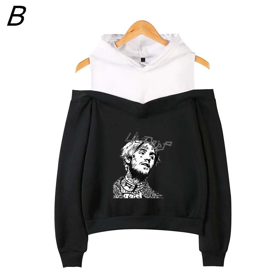 Lil Peep Show In Berlin Hip-Hop Hoodies Sweatshirt Vrouwen Emo Rapper Cry Baby Gedrukt Plus Maten Voor Casual Fleece Sweatshirt