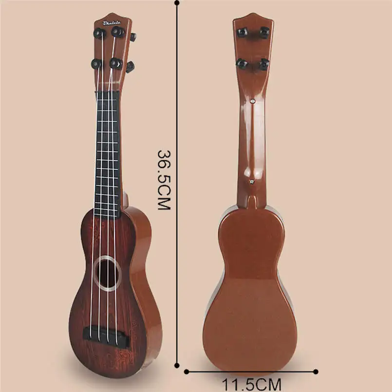 Мини игрушка укулеле для начинающих Классическая гитара развивающий