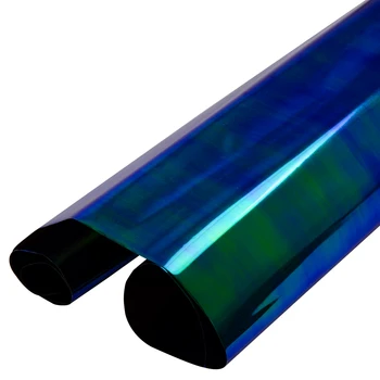 

30x100cm Car Chameleon Lamp Film Dark Black Car Headlight Lamp Protect Film Vinyl Wrap Overlays Sheet Gift