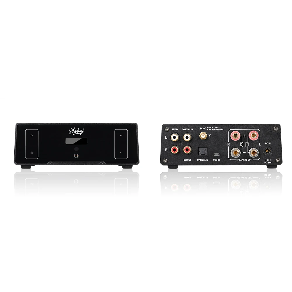 Цифровой усилитель мощности Sabaj A4 HIFI класса D сабвуфер аудиовыход стерео Bluetooth 4 2