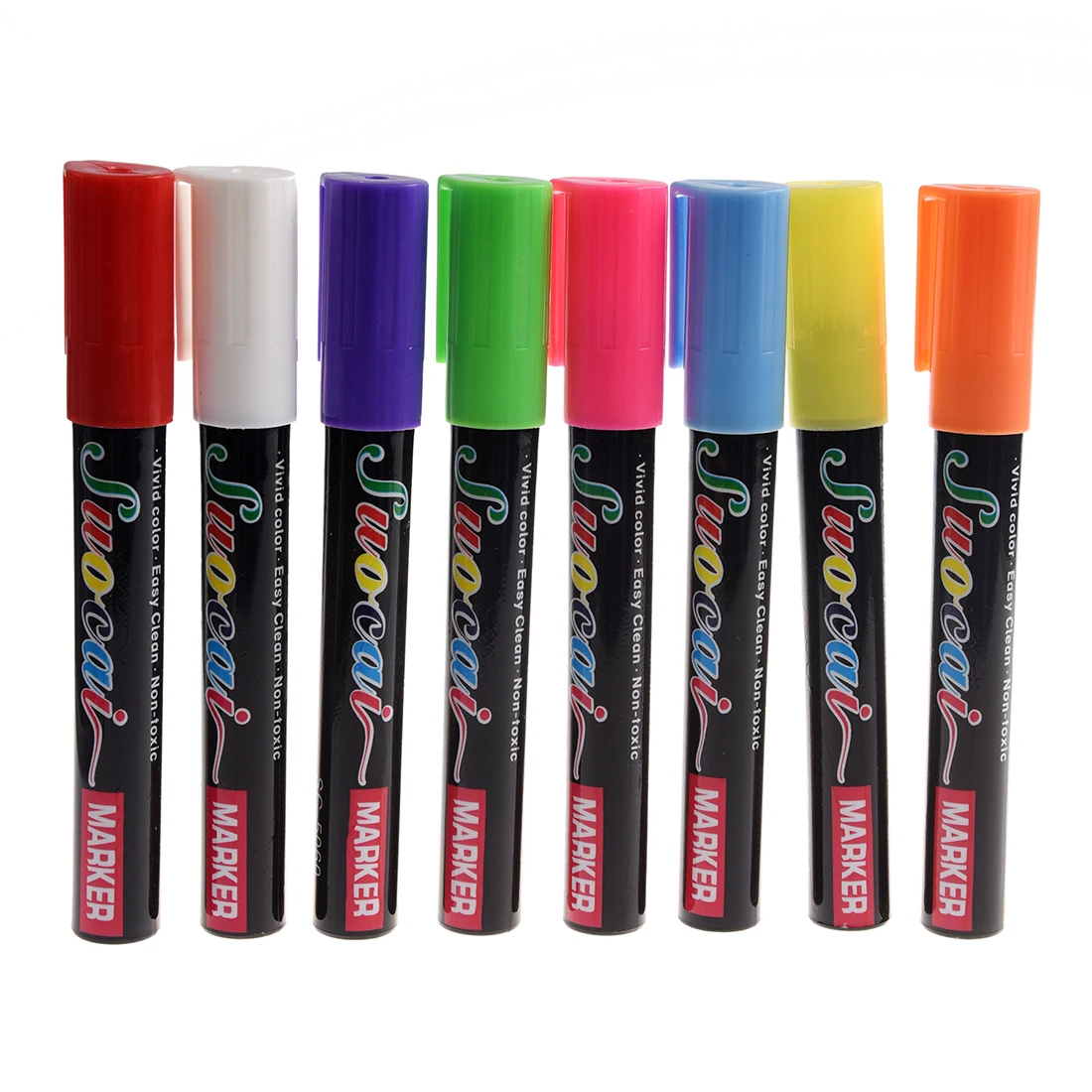 

Affordable Generic 8 pcs / set highlighter pen fluorescent pen Liquid Chalk Marker for LED blackboard