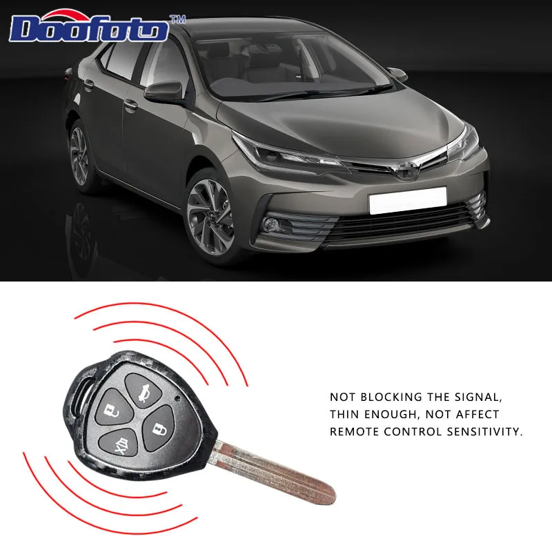 Carbon fiber key cover for TOYOTA (4)