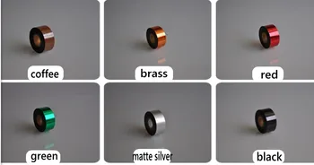 

hot foil rolls for hot stamping machine 12 colors available high quality hot foil paper rolls 5cmX120M