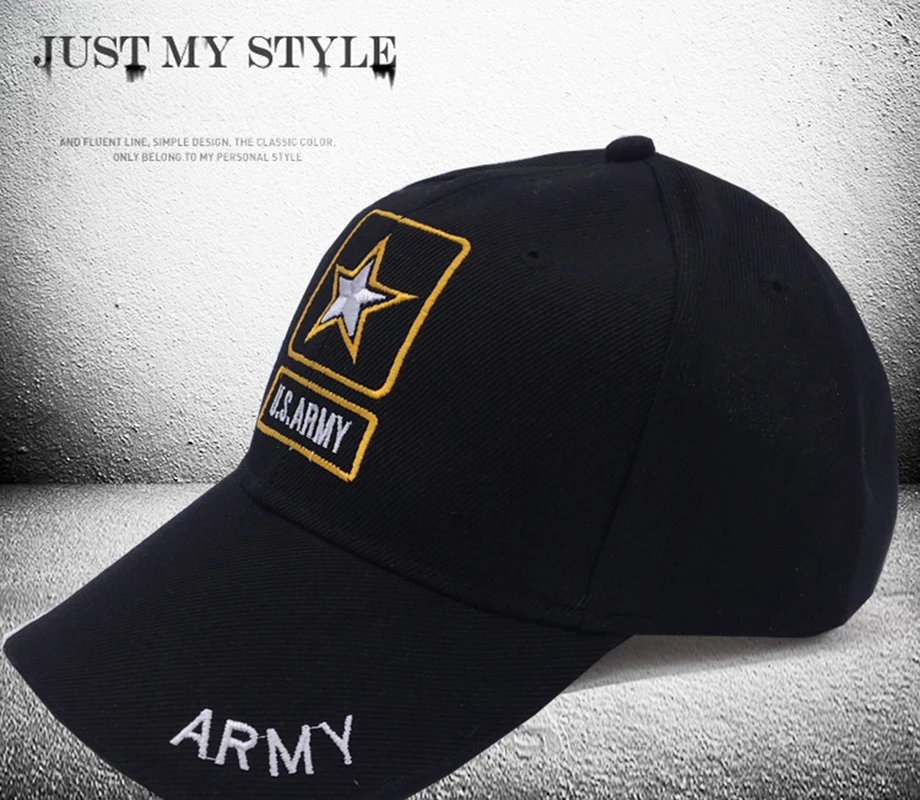 

New Arrivals US Army Cap Mens Cap Brand Gorras Snapback Trucker Tactical Cap US Army Bone Snapbacks for Adult