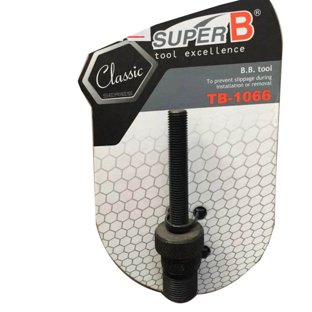 

Super B TB-1066 BikeTools Fits both square tapered axles and for S himano octalink and for IS IS Drive system bike tool