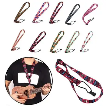 

Adjustable Nylon Colorful Vivid Printing Style Ukulele Strap belt Sling with hook Ukulele guitar Accessories