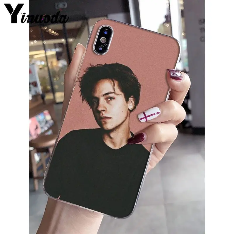 Yinuoda American TV Riverdale Jughead Jones Transparent Cell Phone Case for iPhone X XS MAX 6 6s 7 7plus 8 8Plus 5 5S SE XR