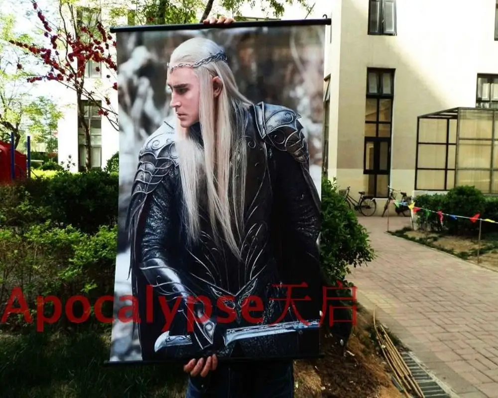 &quotThe Hobbit 3:Elf King&quot HD Game Movie Wall Scrolls Poster Bar Cafes Home Decor Banners Hanging Art Waterproof Cloth Decorate 2 | Дом и