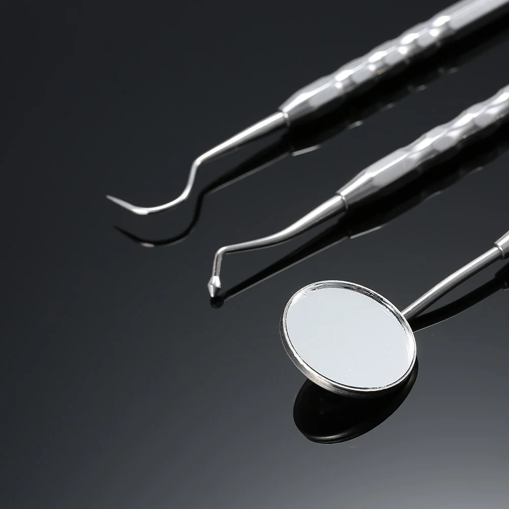 Buy 3Pcs Stainless Steel Dental Instruments Kit Dental