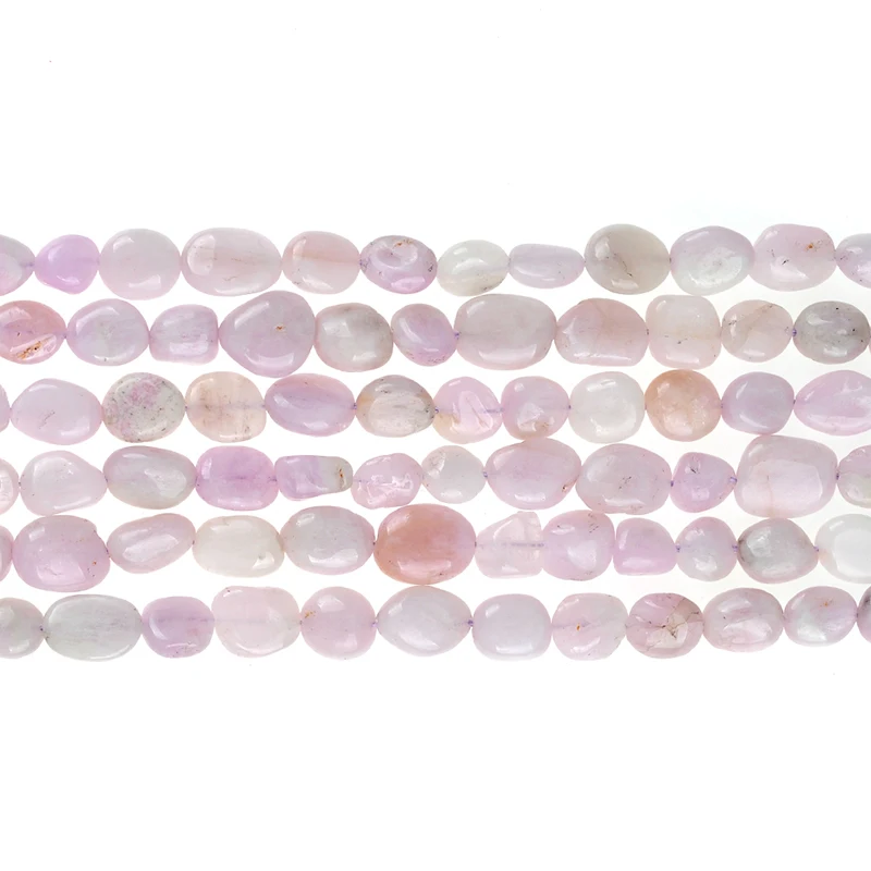 Natural Irregular Purple Spodumene Kunzite Carnelian Gravel Loose Strand Stone Beads 8*10mm for DIY Jewelry Making Bracelets
