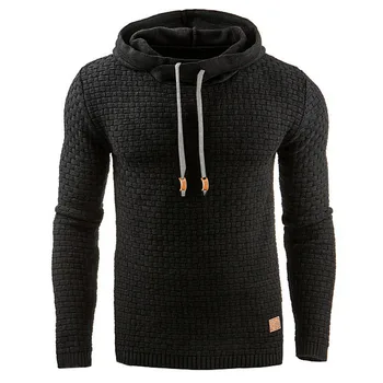 

Dropshipping Hoodies Men Long Sleeve Solid Color Hooded 2019 New Autumn Sweatshirt Male Hoodie Casual Sportswear Pullover M-4XL