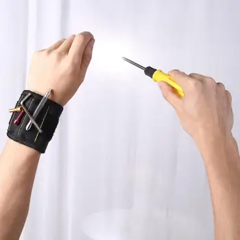 

20cm Waterproof Magnetic Wristband Tool Bag Electrician Portable Toolkit