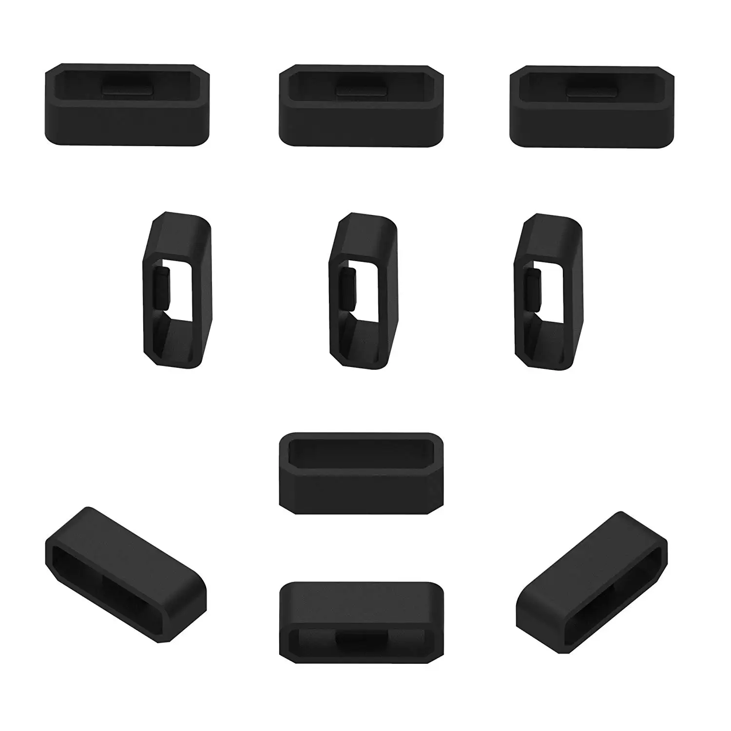 Сменное Крепежное кольцо для Garmin Vivosmart HR/HR + полосы (упаковка из 10) силиконовый