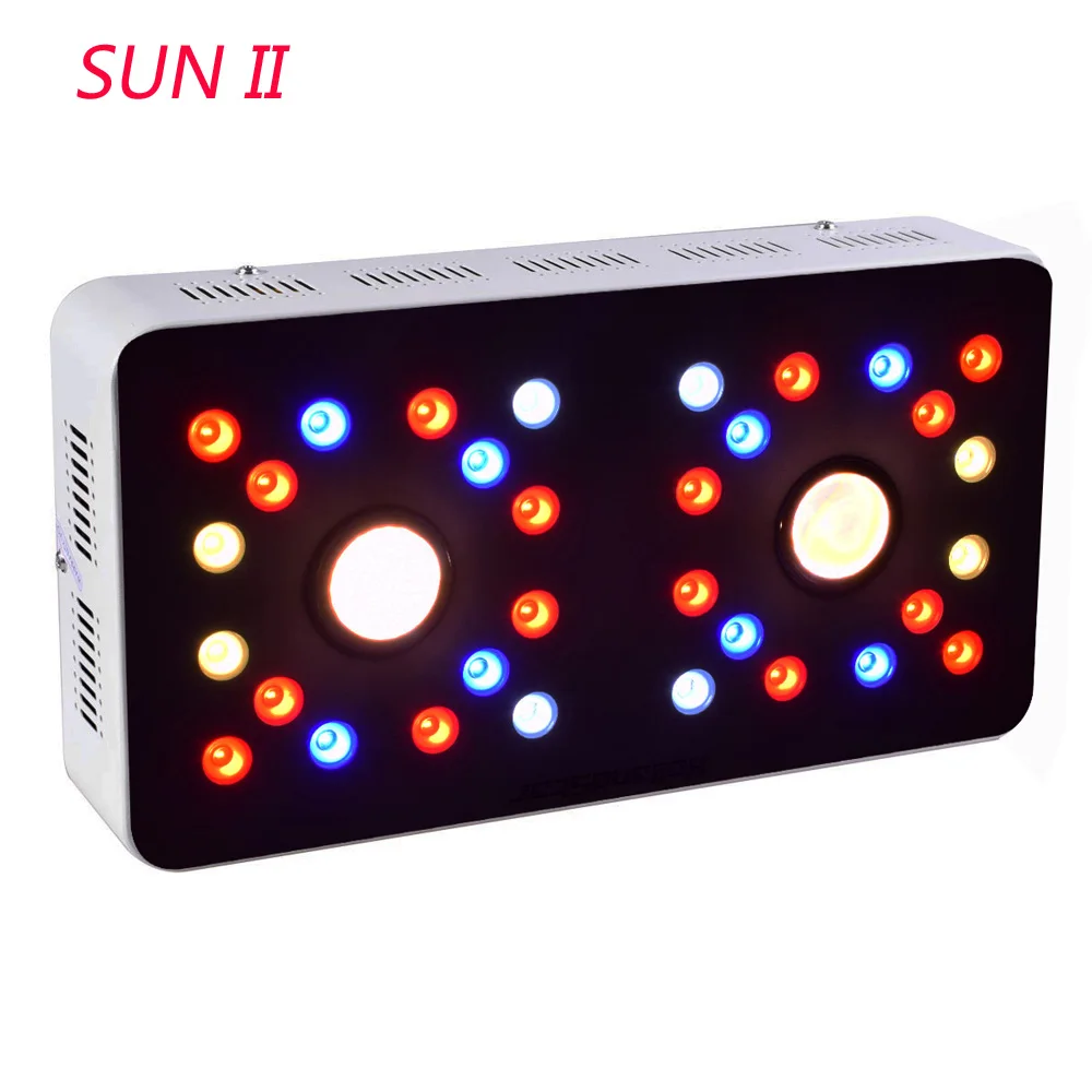 

900W COB Sun II High Par Value LED Plant Grow Light with Full Spectrum 2pcs Sunshine 32pcs Double Chips LED for Plants Growth