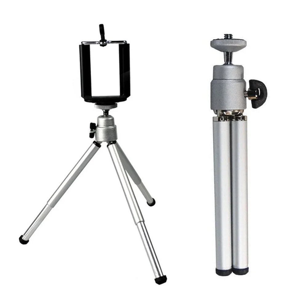 Mini Mobile Phone Camera Tripod Stand Clip Bracket Holder Mount Adapter