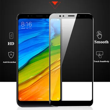 

9H full Cover Protective Glass for Xiaomi Redmi 5 Redmi 5 plus Screen Protector Tempered Glass on Redmi 5 plus