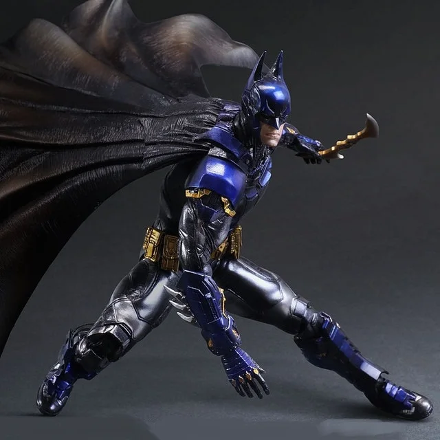 Ограниченная версия 28 см Batman Arkham Knight Blue. Play Arts Kai ПВХ фигурка коллекционеров модель с коробкой