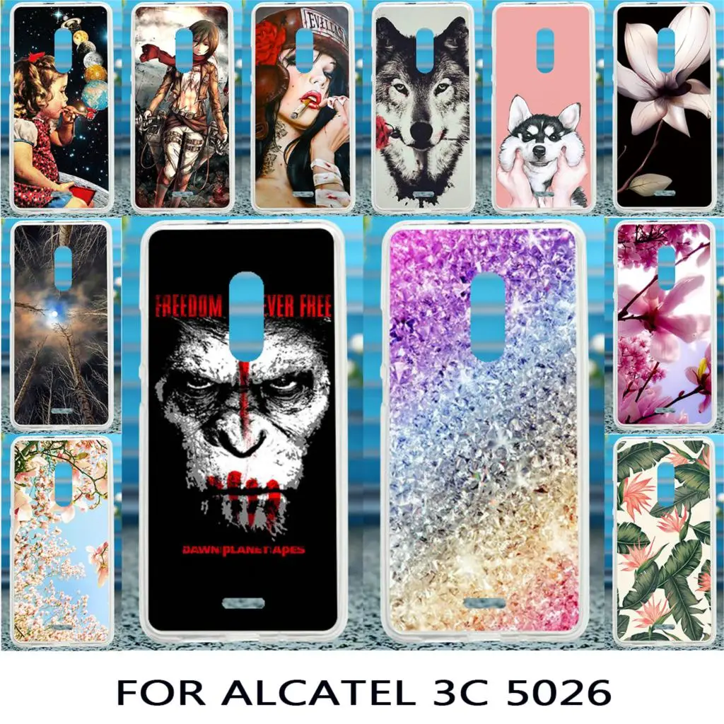 Aliexpress.com : Buy TPU Painted Cases For Alcatel 3C Case