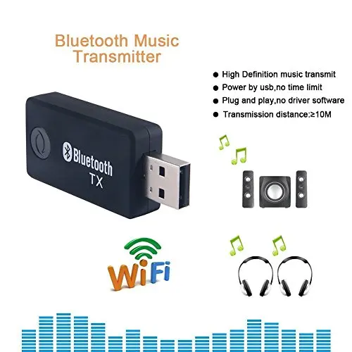 Buy TX9 Bluetooth transmitte BOLS3.5mm Portable Stereo