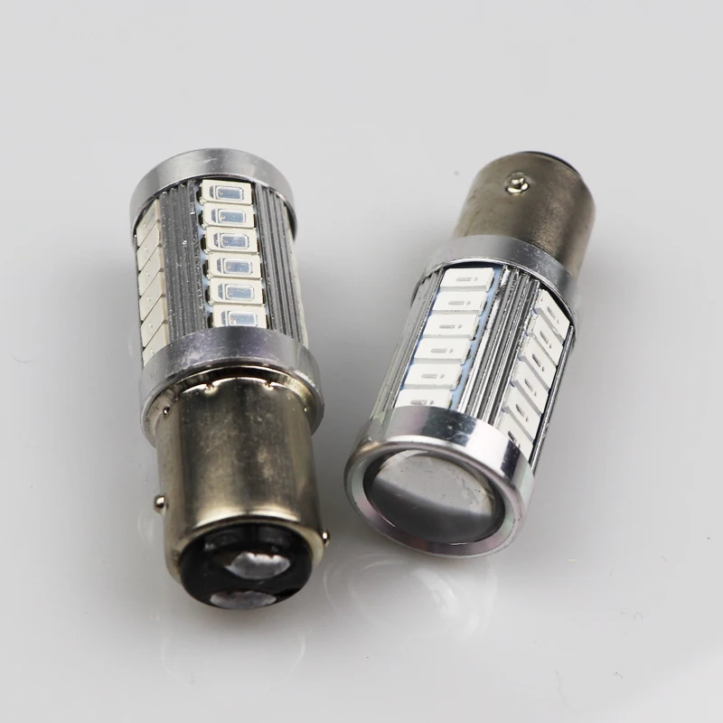 

1pc Car 1156 /1157 Led Fog Light Brake Tail Lamp 5630/5730 33SMD LED Car Auto Led Bulb Car Styling