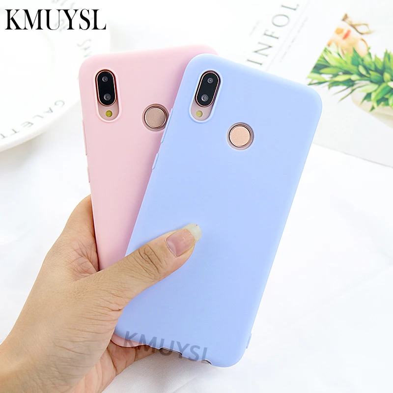 

Candy Color soft Silicon Case for Huawei P30 Pro P20 P9 P10 P8 Mate 20 Lite Honor 10 9 Lite 7C 7A Pro 8X 8C P Smart 2019 Cases