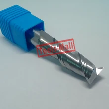 1pc 12mm D12 30 D12 75 HRC50 2 Flutes Milling cutters for Aluminum CNC Tools Solid