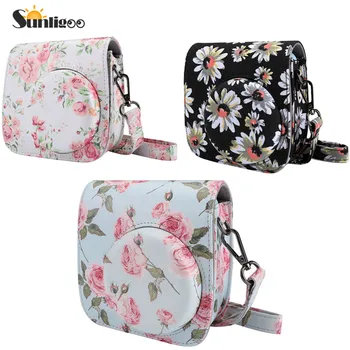 

Sunligoo Classic Vintage Pu Leather Mini 8/8+Mini 9 Camera Case Bag for Fujifilm Instax Mini 8 Mini 8+Mini 9 Instant Film Camera