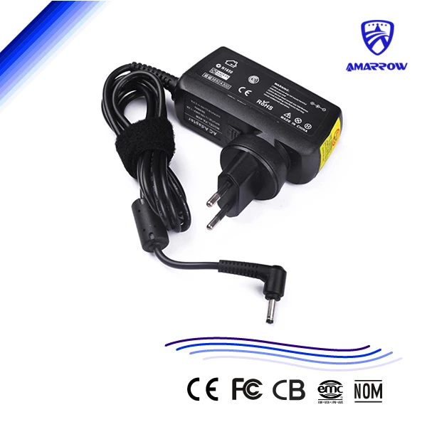 Ac adapter Ultrabook charger for ASUS Eee PC 1001HA 1001P 1001PX 19v 1.75A