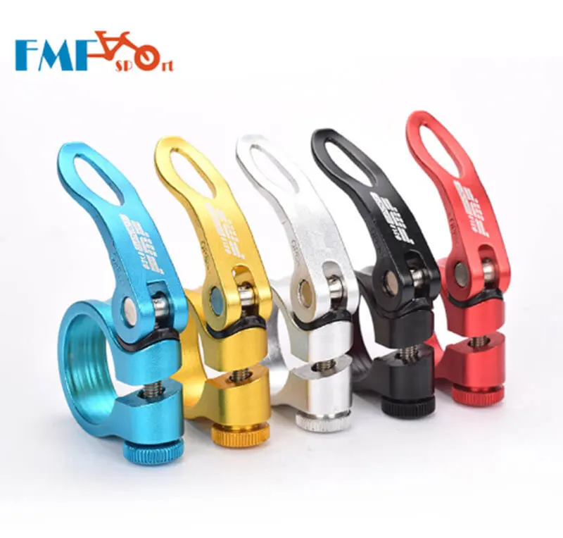 

FMF Bike Seatposts Clamps Mountain Road MTB Bicycle Light Weight Seat Tube Clamp Aluminium Alloy 5 Color Quick Release Clamps
