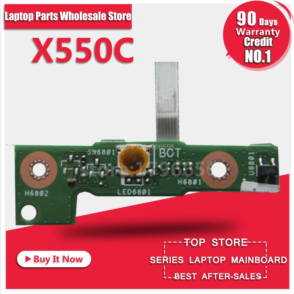 For Asus Power Button Board With Cable X550CA X550CC X550VB X550VC X550