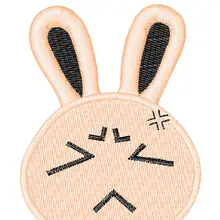 Железо на патч на 2," Высокий для/катушка для значка/бирка для одежды/лягушка вышивка кролика/Заказная заплата