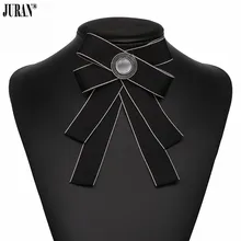 JURAN новая классическая Пряжка Ткань банта Броши «бант» Для женщин булавки-зажимы специальный дизайн очаровательные вечерние украшения для галстука