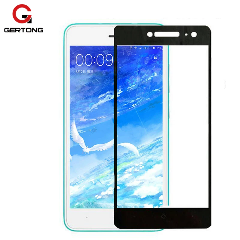 GerTong закаленное стекло для Wiko Jerry 2 View Lenny 3 Max 4 Plus защитное полное покрытие Защитная