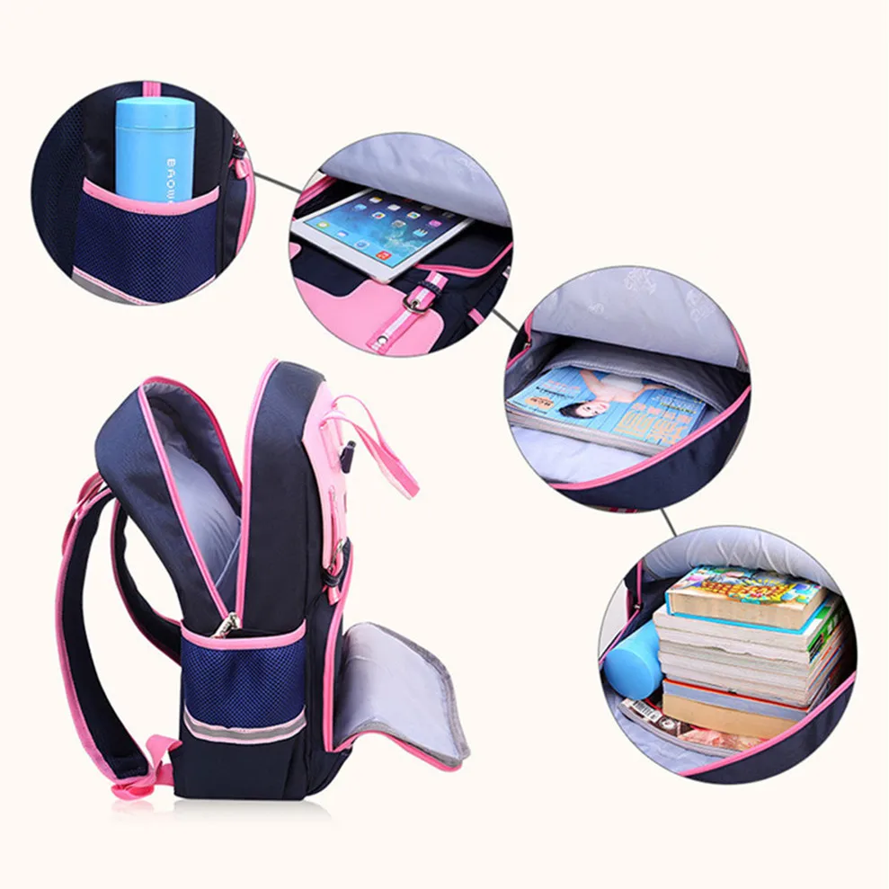 children school bags set for teenagers girls princess school backpack kids waterproof satchel kids backpack schoolbags mochila