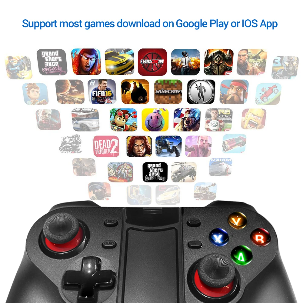  Joystick Handle Wireless Android Mobile Gamepad Controller For Pubg Gaming Pad Bluetooth Wireless F
