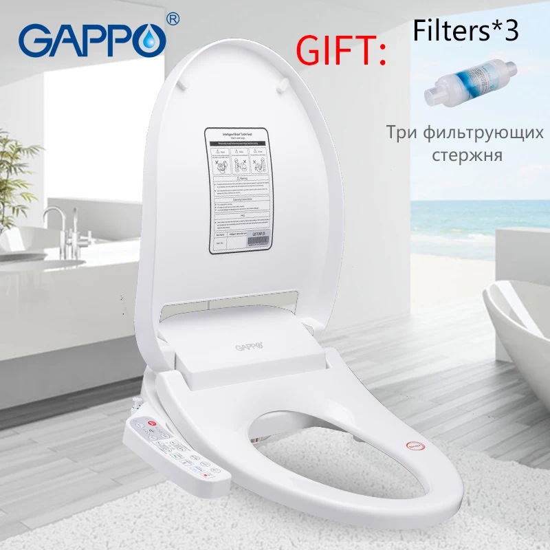 50kmh Acheter Gappo Sieges De Toilettes Intelligent Bidet Siege Toilette Propre Et Sec Chaud Couvercle Washlet Allongee Chauffee Se Trouve Pas Cher En Ligne